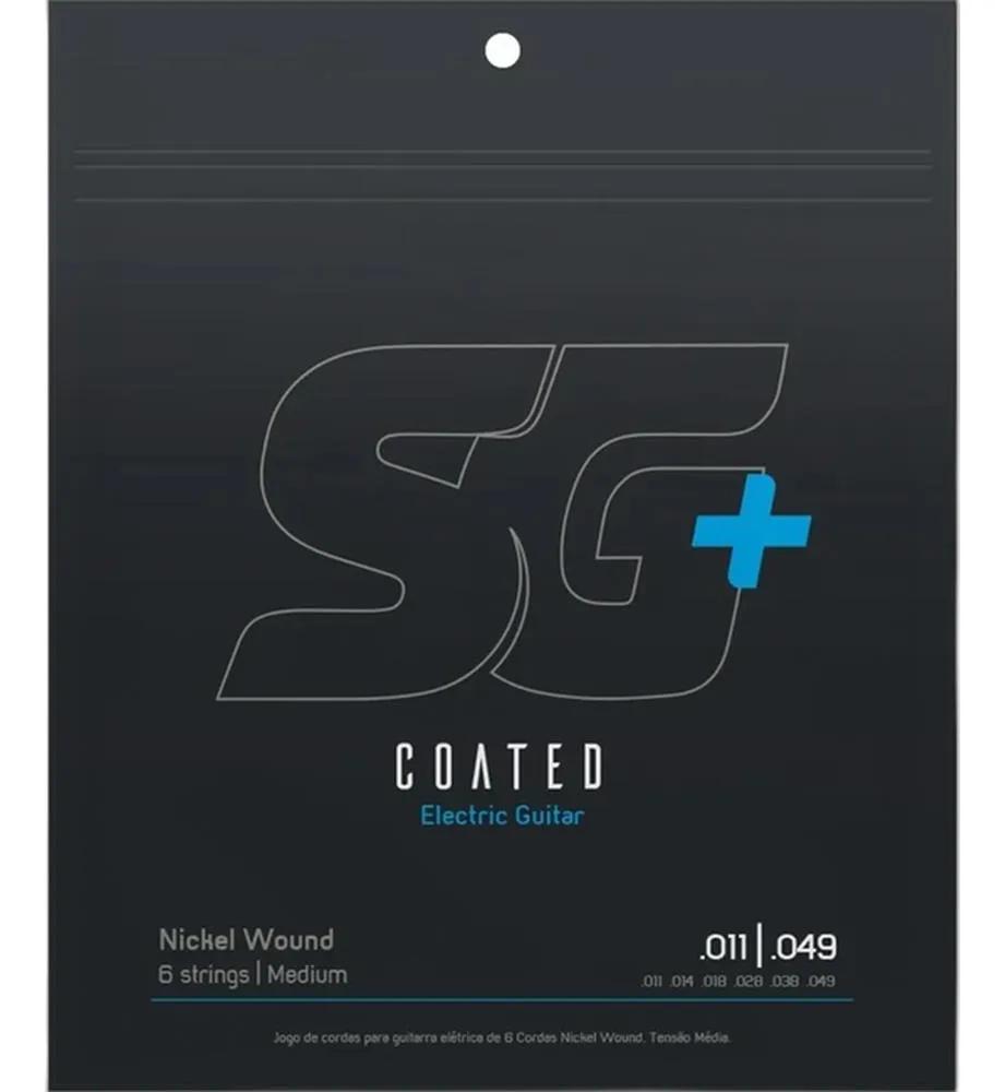 Enc SG+ Guitarra ,011 Medium Nickel Wound Revestida Anti oxidação ,011 - ,049