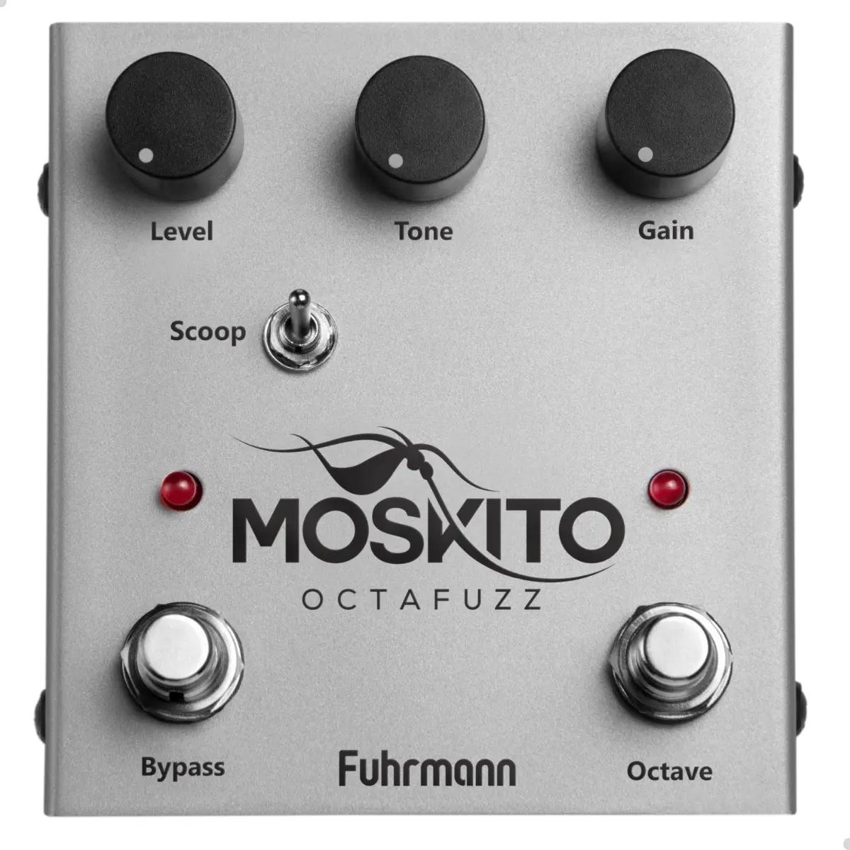 PEDAL FUHRMANN MOSKITO OCTAFUZZ OITAVADOR,BASS AND GUITAR