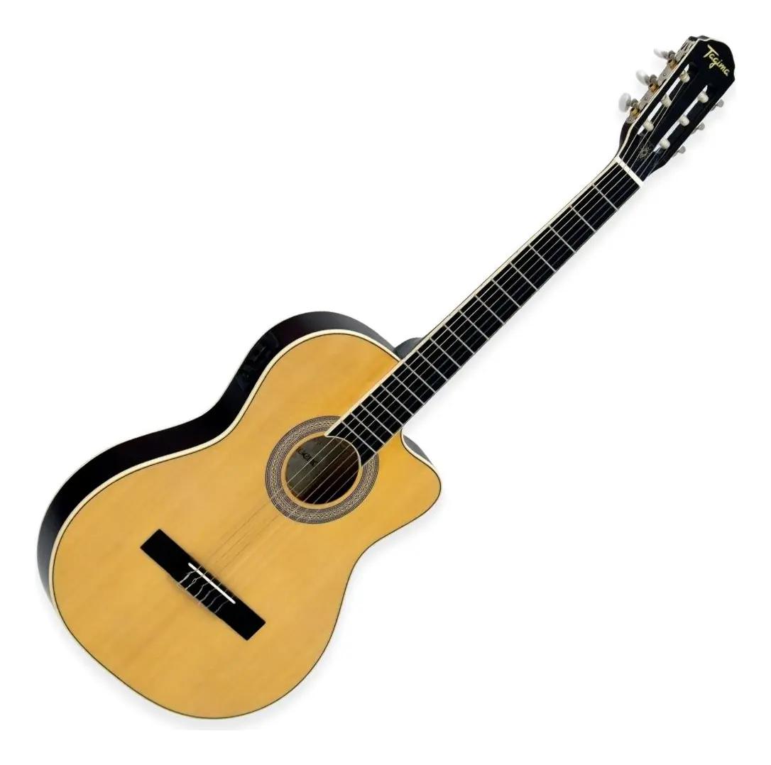 Violao Tagima Nylon Cartagena Flat Classic Eq Spruce Agathis L.A. NTABS