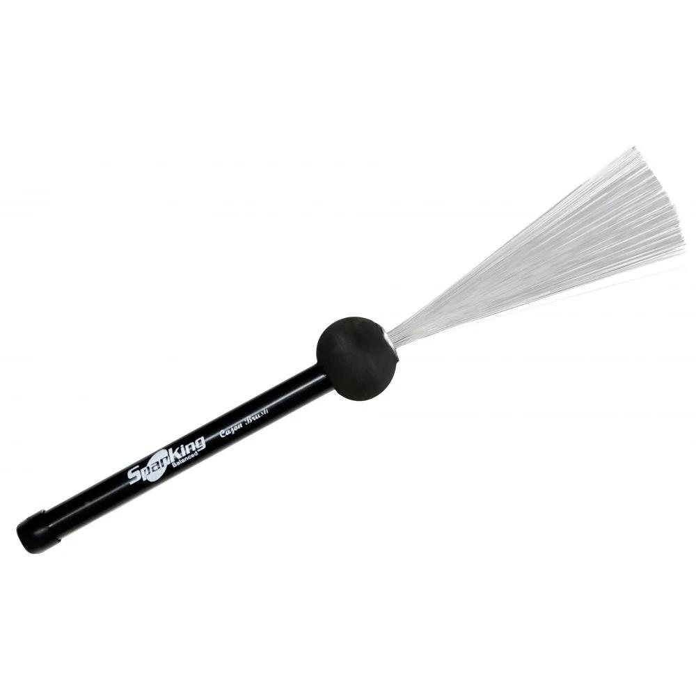 Vassourinha Spanking Cajon Brush Aço Inox 315mm Ccomp. Retratil 50 Fios