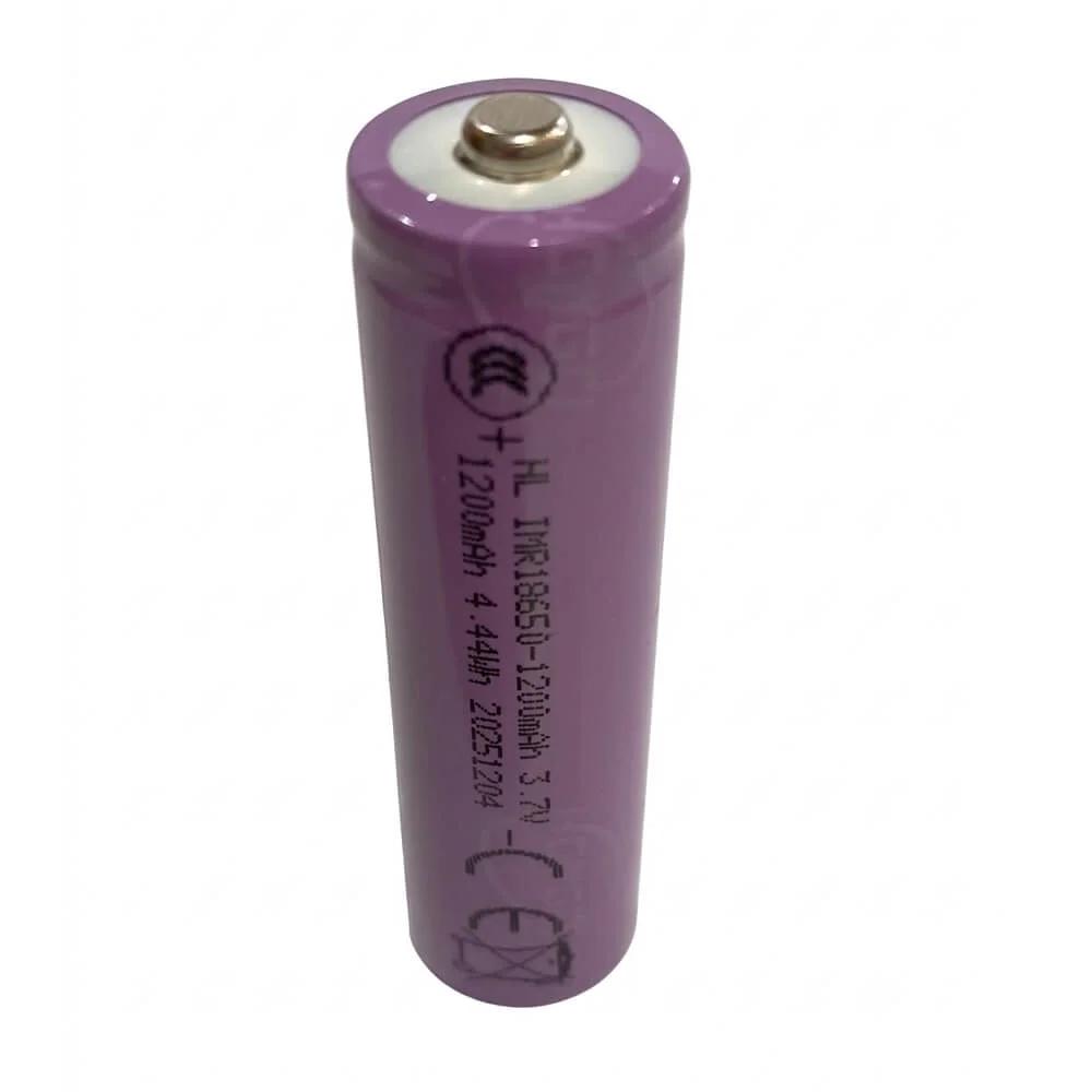 Bateria Lexsen NXS702 Recarregavel 18650 Capacidade de 1200mAh Litio