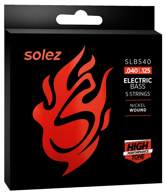 Enc Solez Baixo ,040 SLB540 5-Cordas Nickel Wound ,040 - ,125