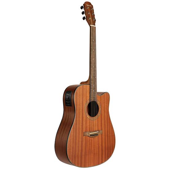 Violão Benson Aço Folk Genesis Pro Gd250CE Elet. Dreadnought Natural Satin