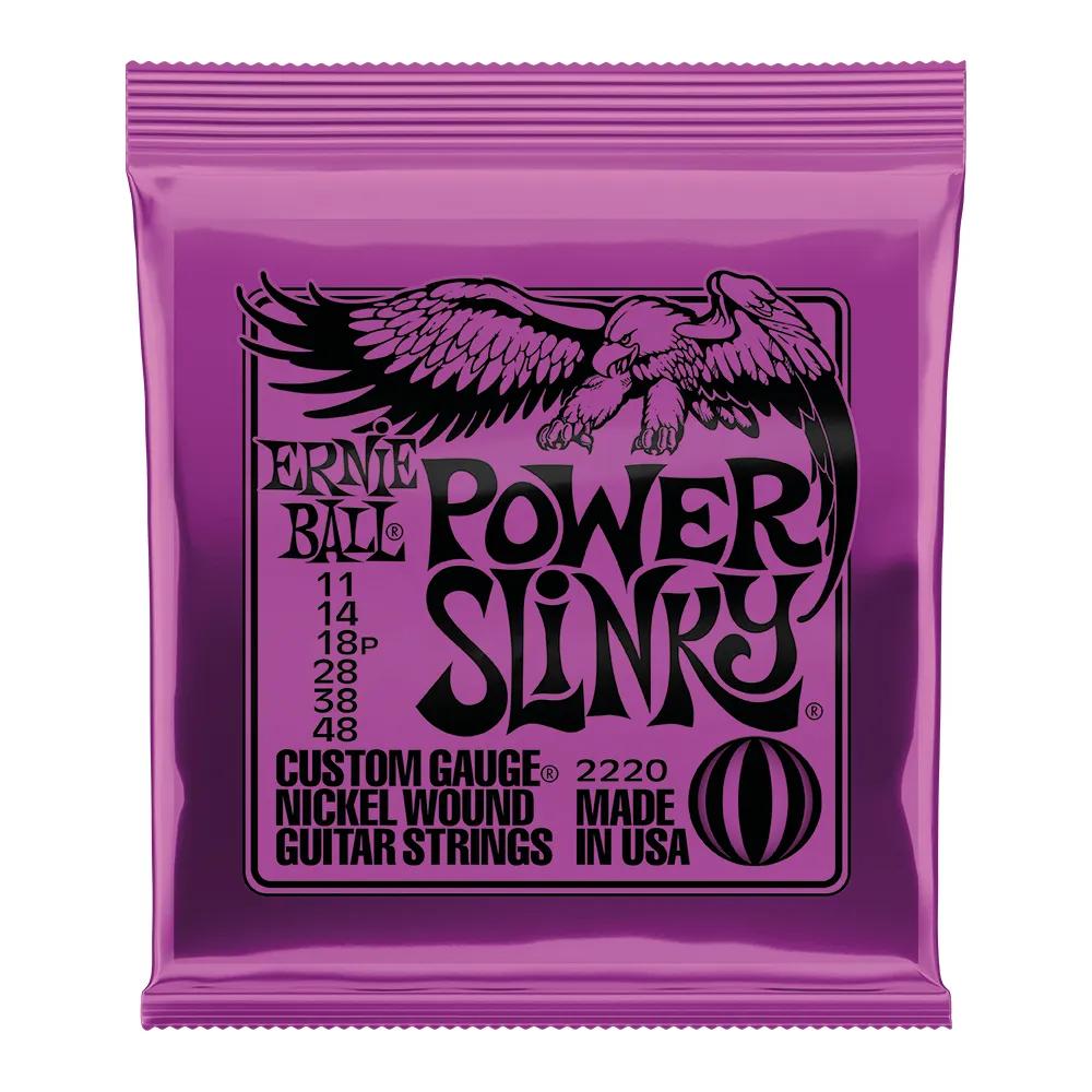 Enc Ernie Ball Guitarra ,011 Power Slinky Niquel POP2220 ,011 - ,048