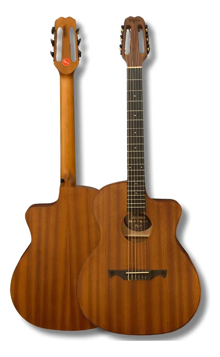 Violao Tagima Nylon Madison Grand Auditorium Flat Cutaway Eq Gran Reserva NTOP