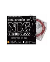 Enc Nig Guitarra ,009 N-1631 Colorida Class Vermelha Extra 1ª-(MI-E) ,009 - ,042