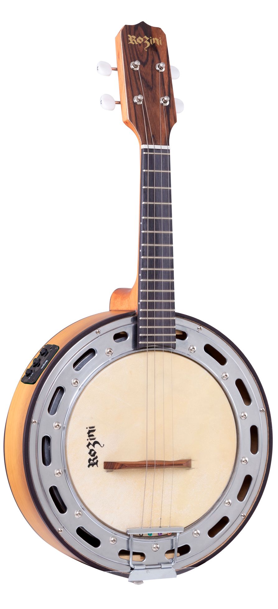 Banjo Rozini Rj14.egc.f.i Estudante Ativo Fosco Imbuia Cx Larga Eq Gc2