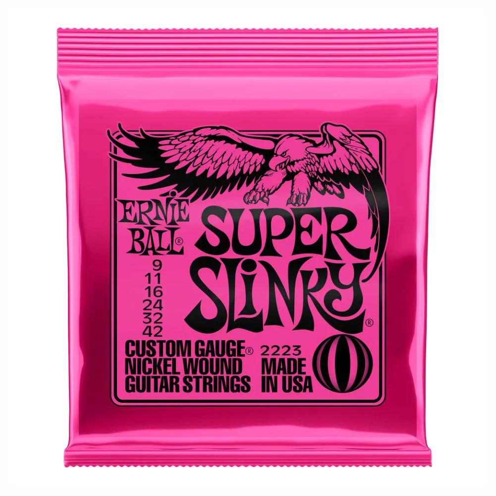 Enc Ernie Ball Guitarra ,009 Super Slinky Niquel 2223 ,009 - ,042