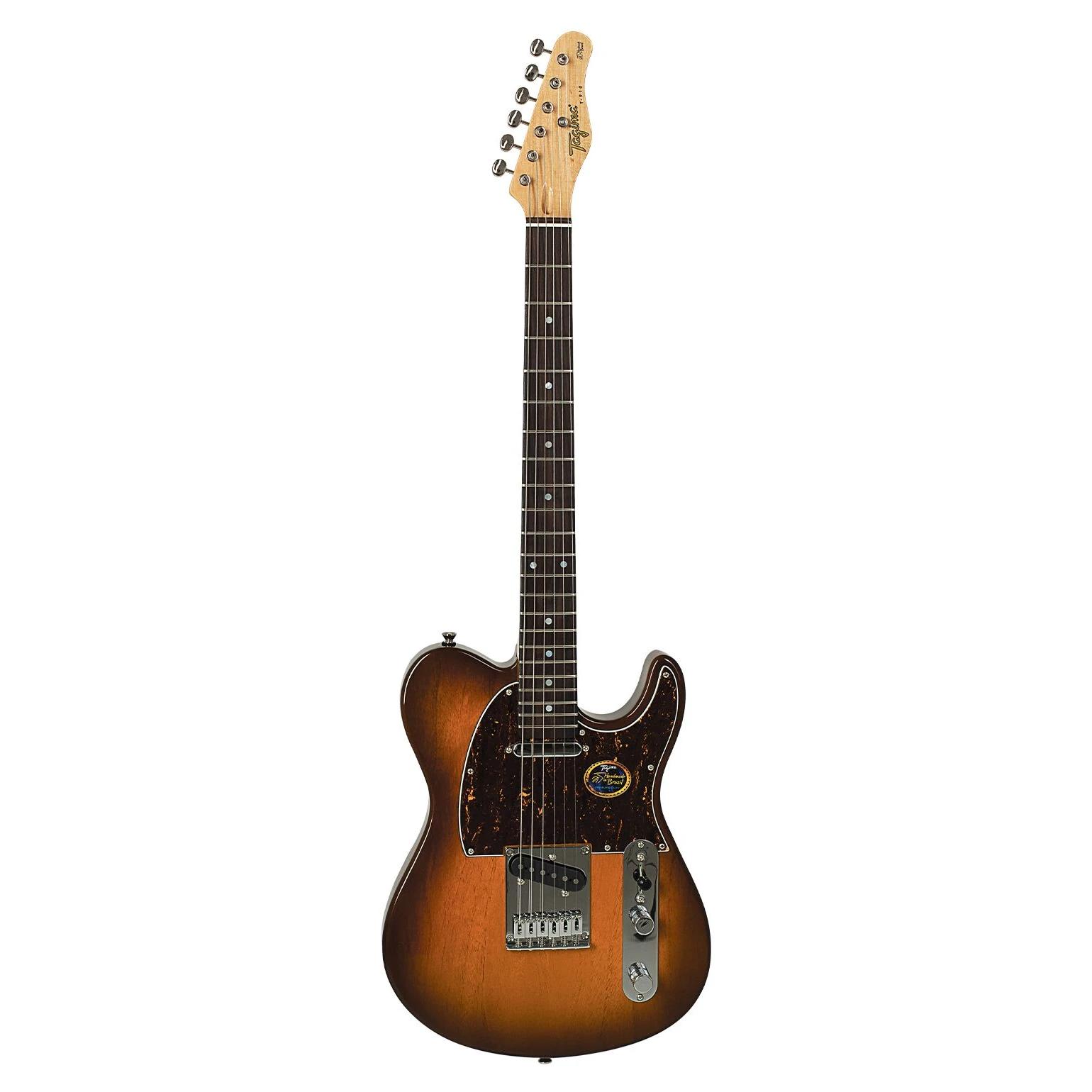 Guitarra Tagima Brasil T910HB Tele SS Corpo Cedro;Braço-Pau-Marfim; Honey Burst