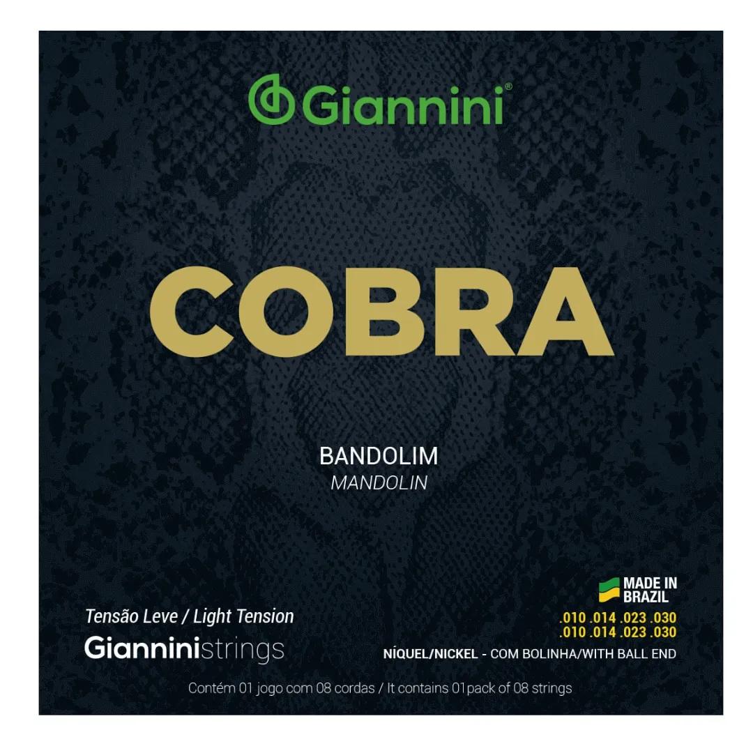 Enc Giannini Bandolim GESBN Cobra Aço Nickel