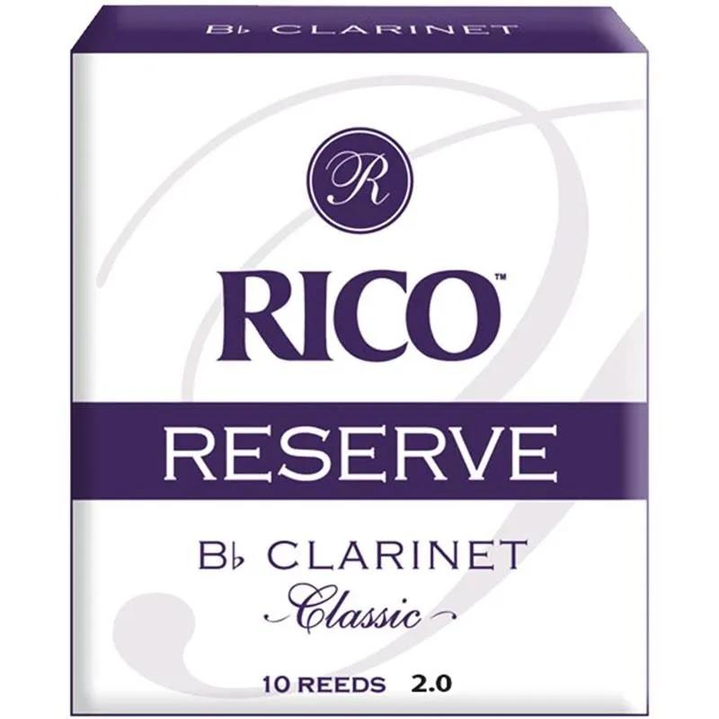 Palheta Rico Reserve Clarinete 2 Classic RCT1020