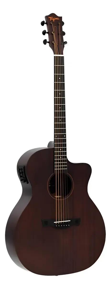 Violao Tagima Nylon Vegas Gran Reserva Cut Eq Sapele Grand Auditorium DKMOP