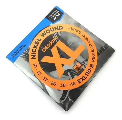 Enc D'Addario Guitarra ,010 EXL110B PL010 Regular Light ,010 - ,046