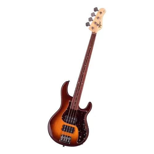 Baixo Tagima Brasil FUSION-4 H2 4-Cordas Passivo Sunburst SB