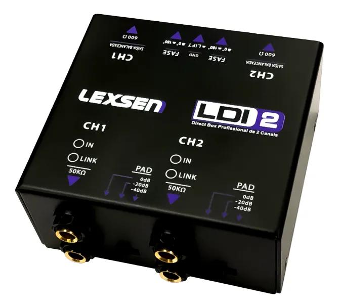 Direct Box Lexsen LDI2 Passivo 2Canal Mono