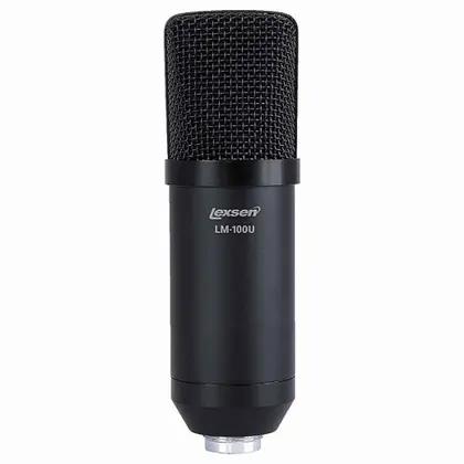 Microfone Lexsen LM1 USB Condensador USB Capsula 25mm Freq 20hz - 20khz