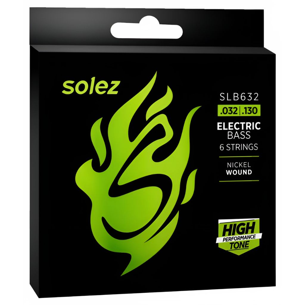 Enc Solez Baixo ,032 SLB632 6-Cordas Nickel Plated Steel ,032 - ,0130