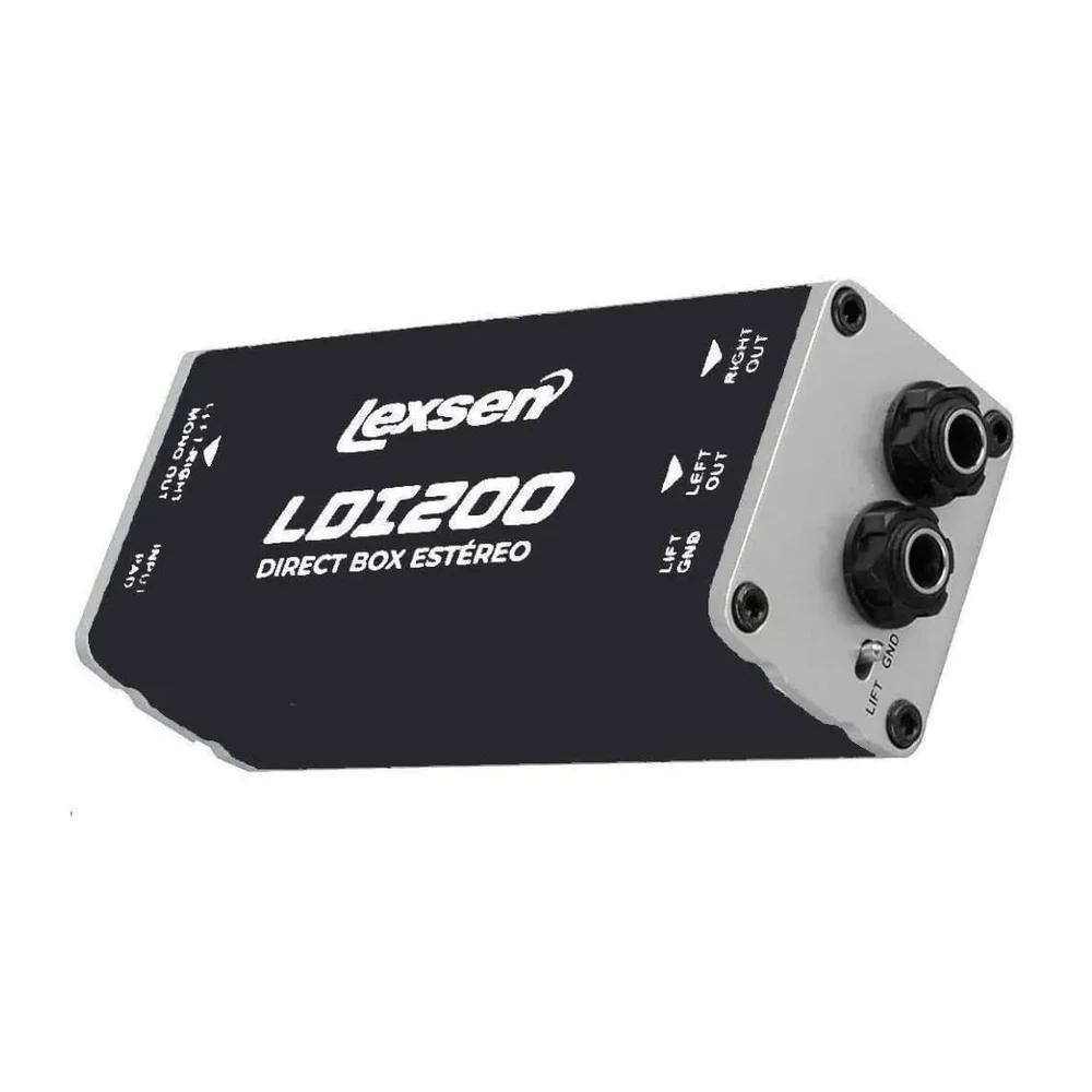 Direct Box Lexsen LDI200 Passivo Stereo DI