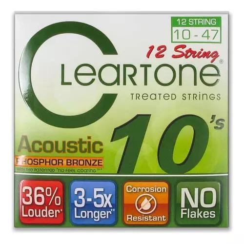 Enc ClearTone Violão Aço ,010 12-Cordas Phosphor Bronze ,010 - ,047