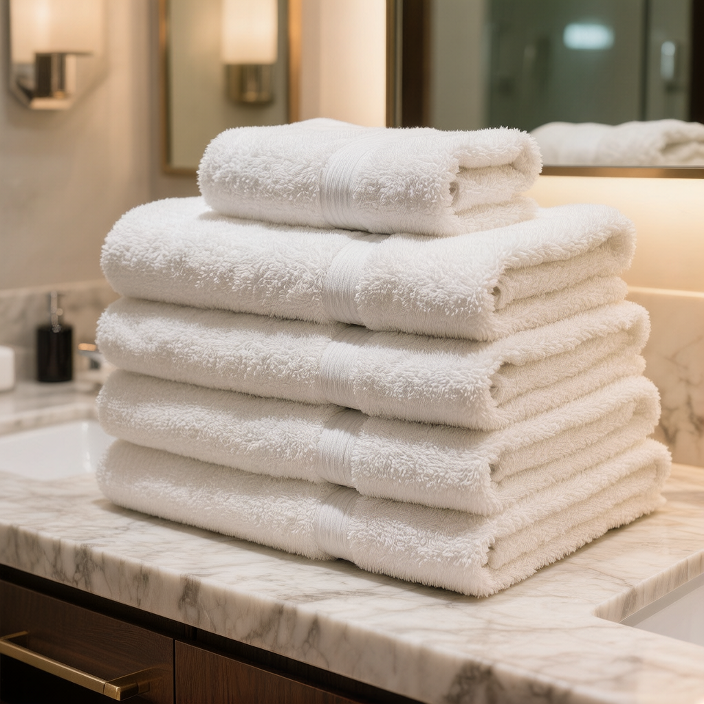 Plush Bath Towel Set