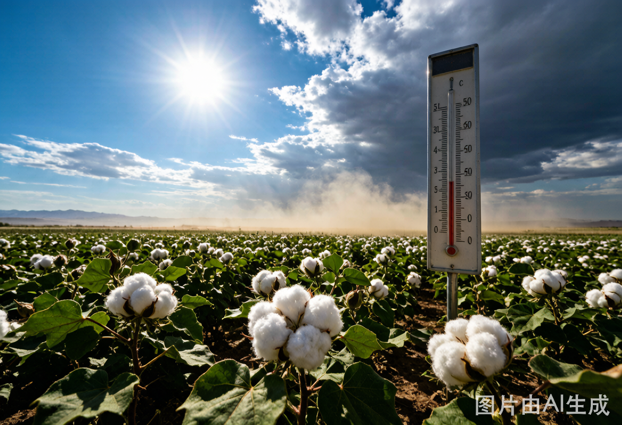Xinjiang cotton heatwave