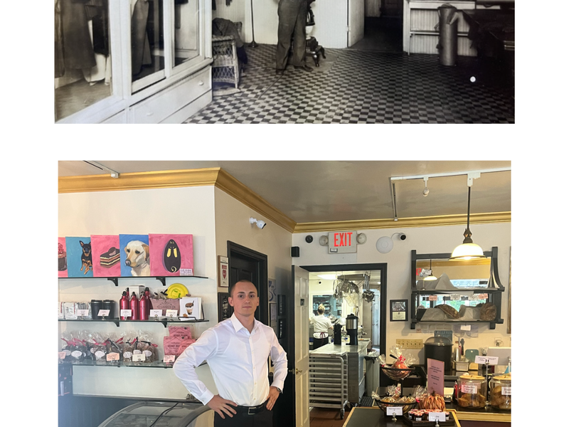 Anthony at the First-Ever Joseph D'Apolito Tailor Shop