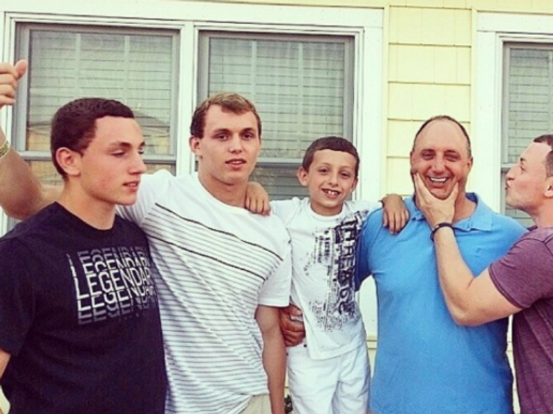 Brothers and Dad Vibing