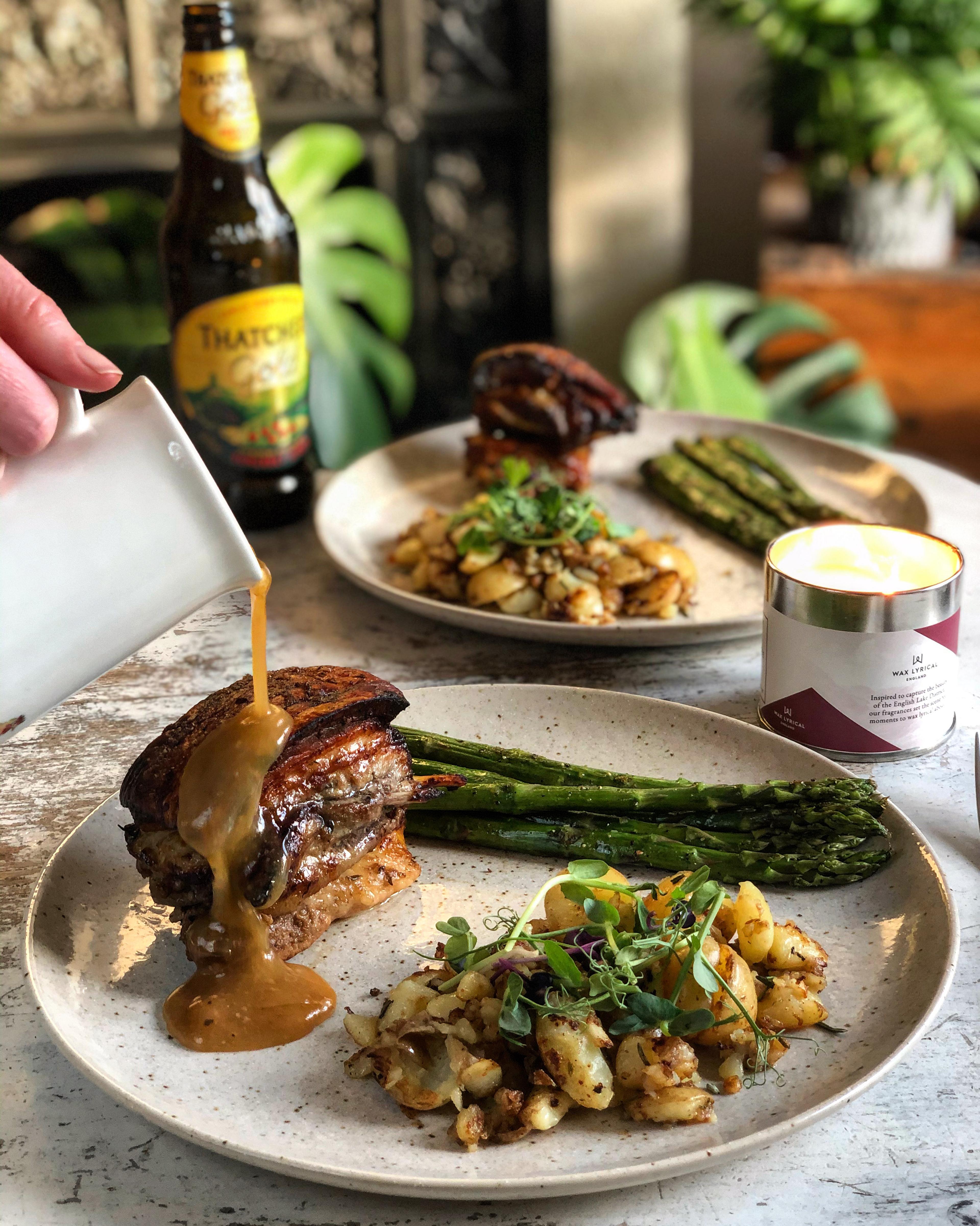 Cider, Honey and Dijon Pork Belly 