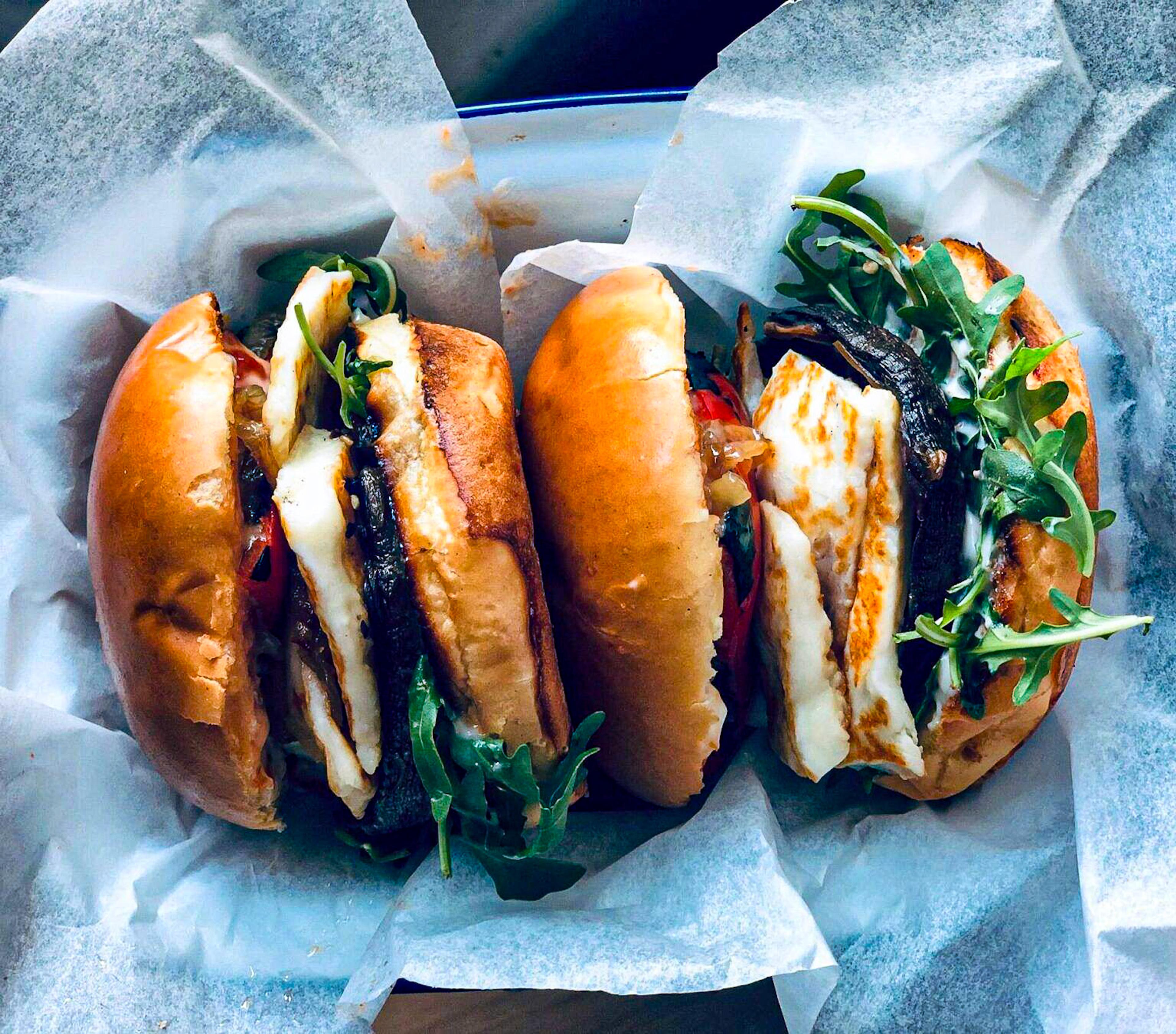 The Ultimate Halloumi Burger