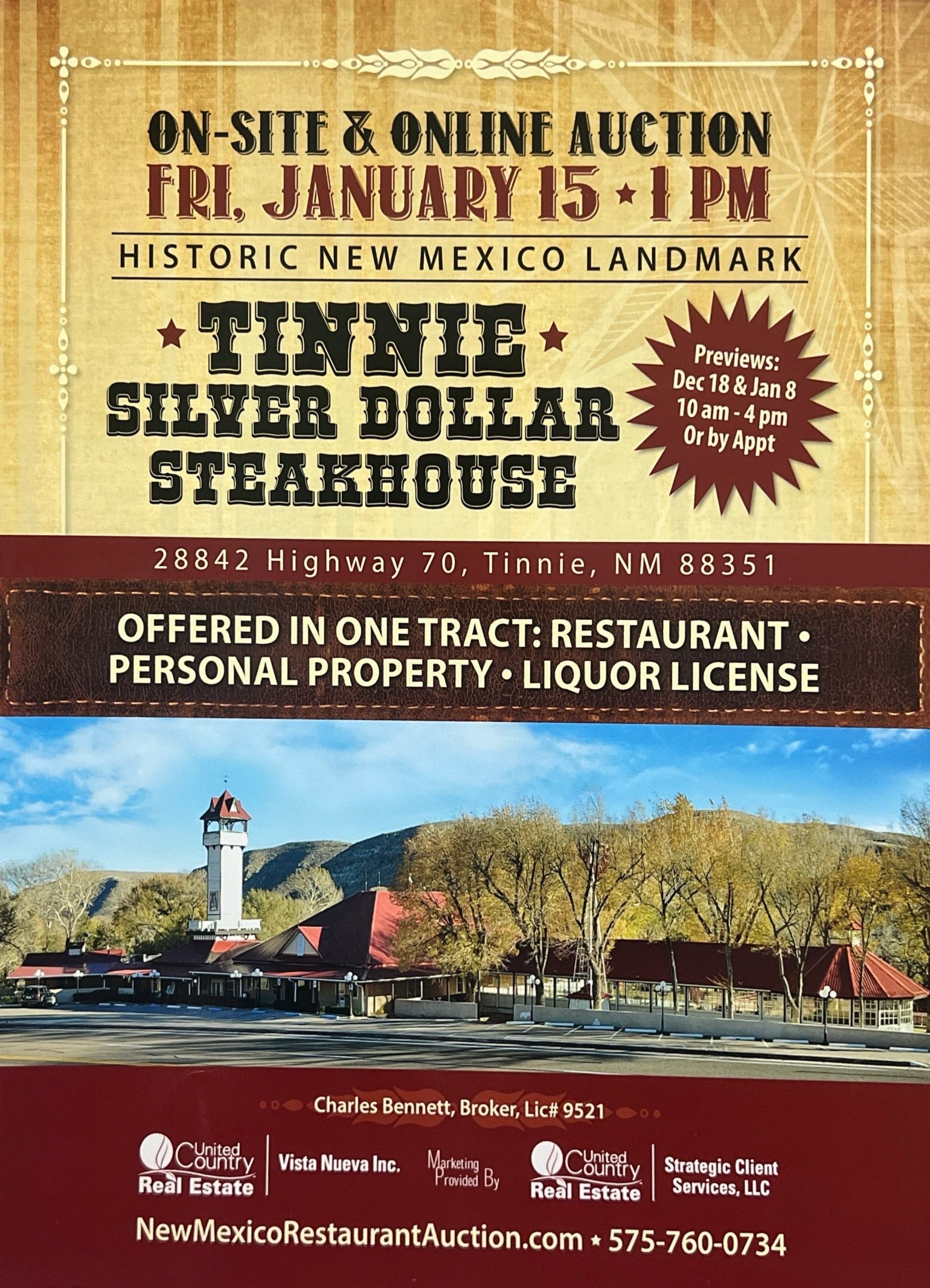 Tinnie Silver Dollar Steakhouse