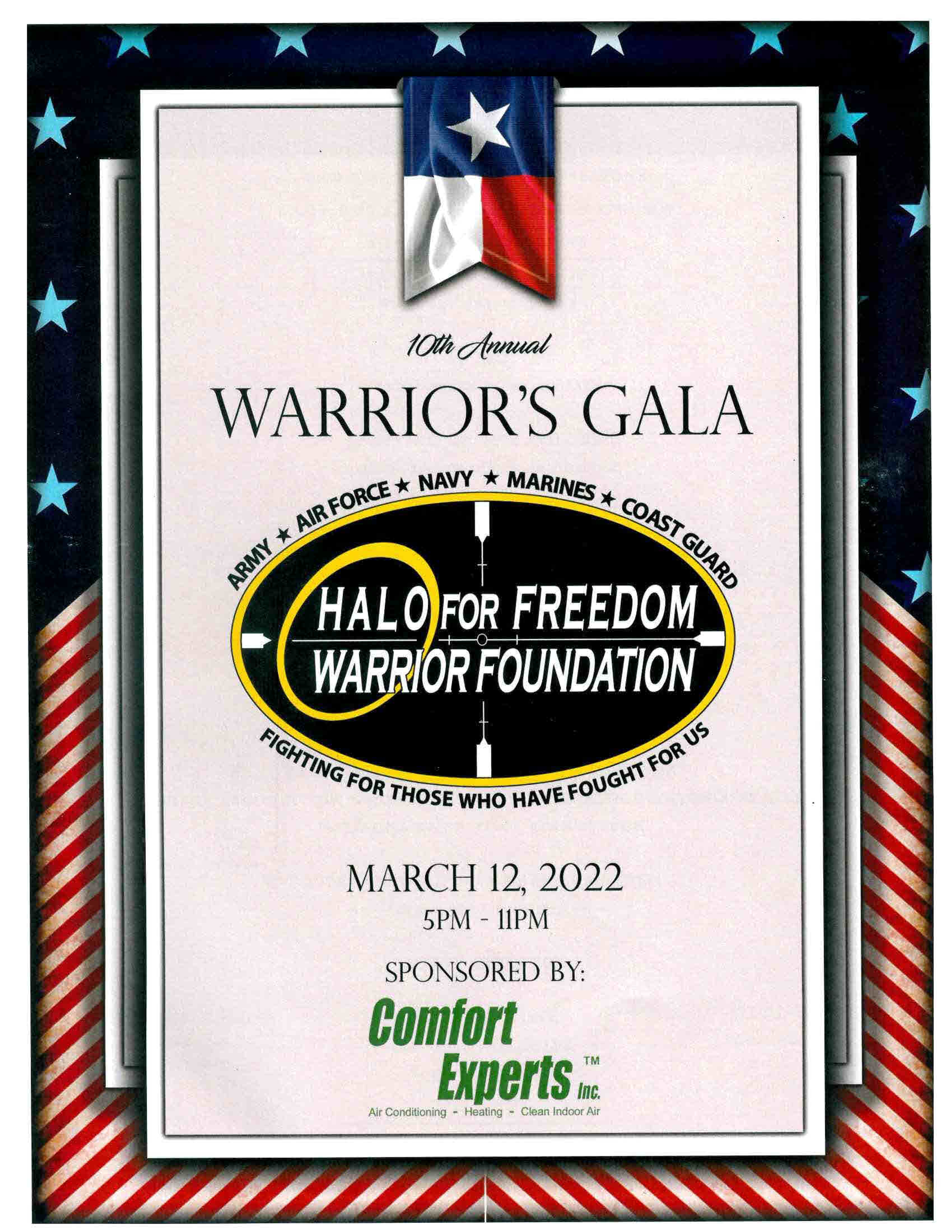 Halo for Freedom Warrior Foundation