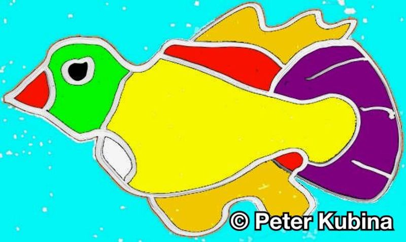 Stained Glass Bird