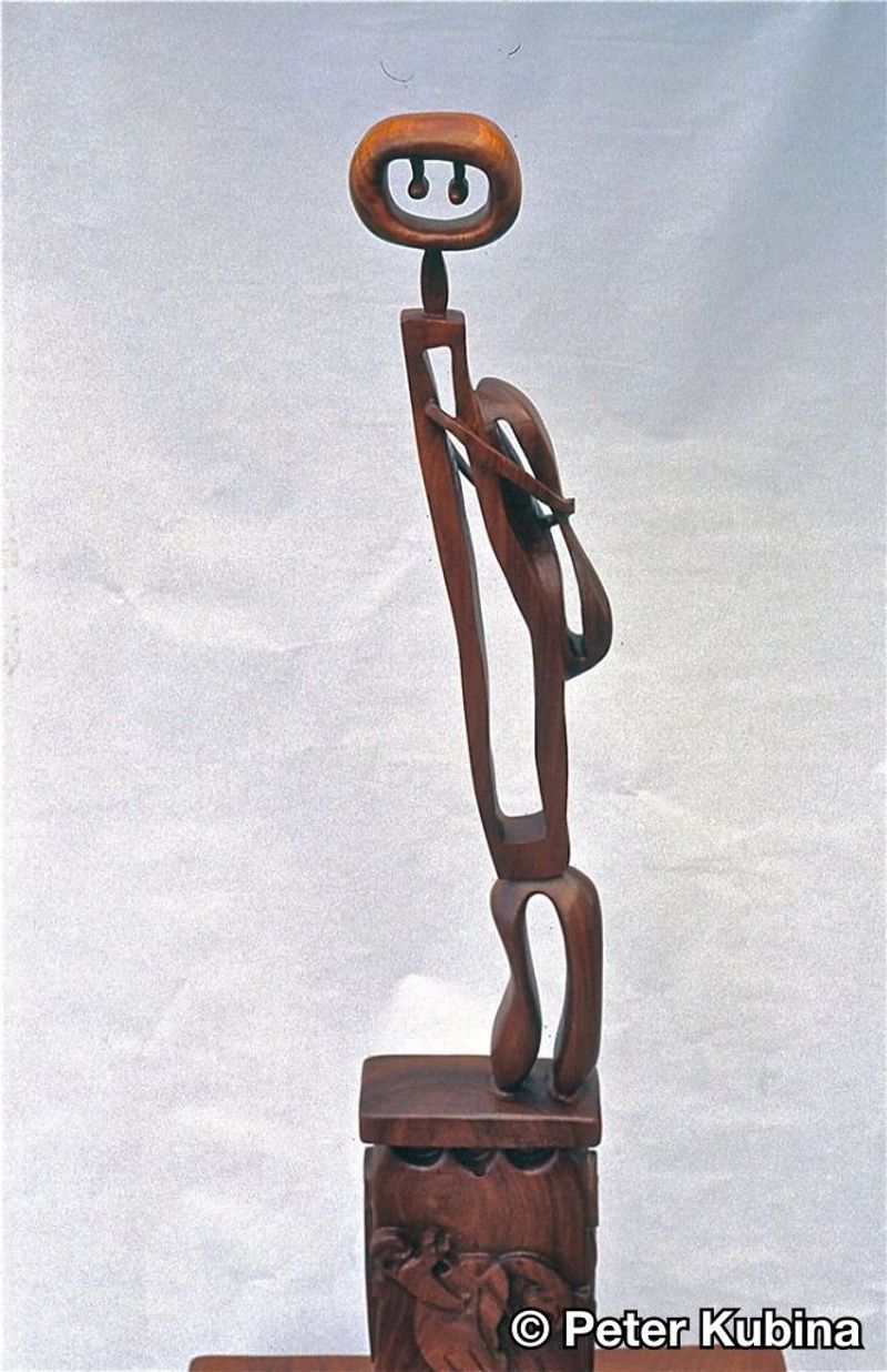 Slender Wood Figure