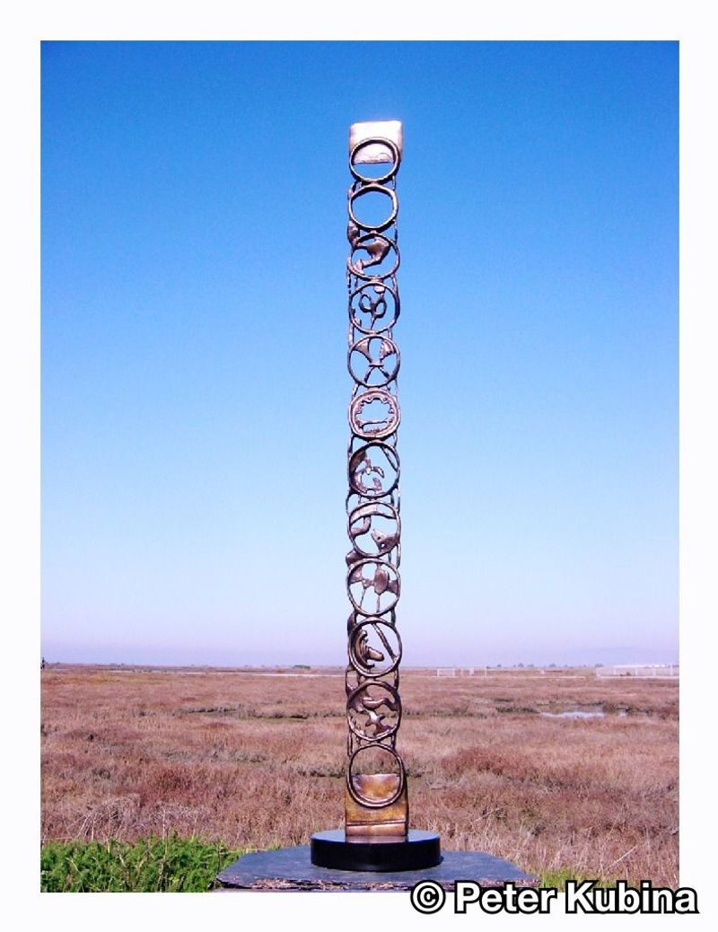 Bronze Totem Rings