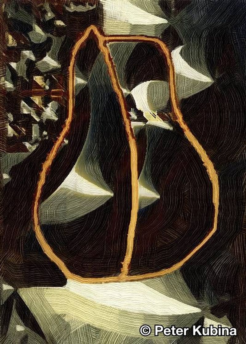 Abstract Pear Structure