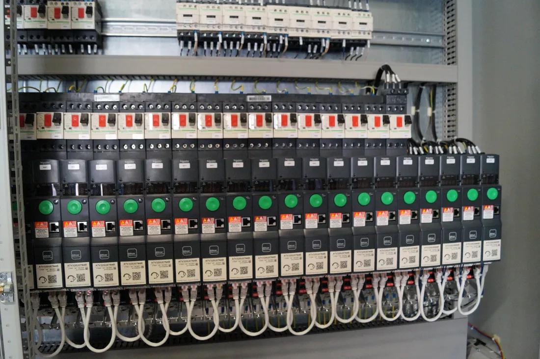Câblage d'armoire électrique industrielle réalisé par ASL2i · réalisation 16