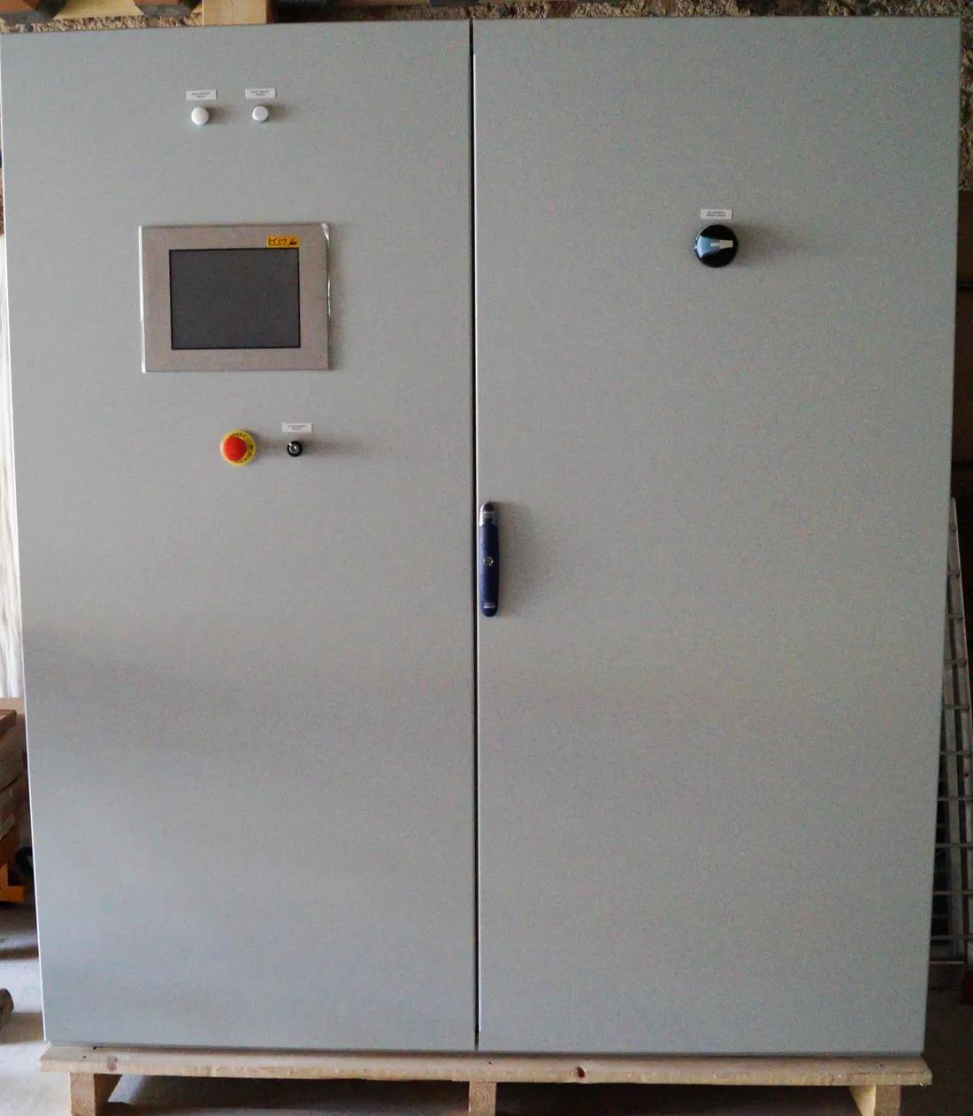 Câblage d'armoire électrique industrielle réalisé par ASL2i · réalisation 1