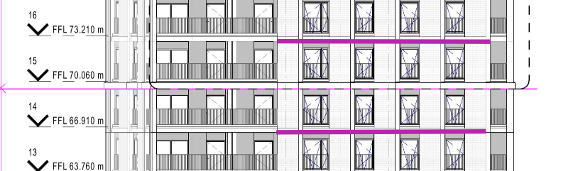 Masonry support every 2 levels