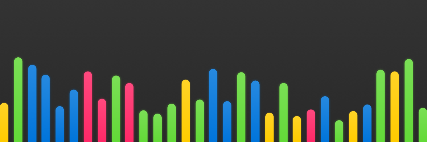 Colorful bar graph