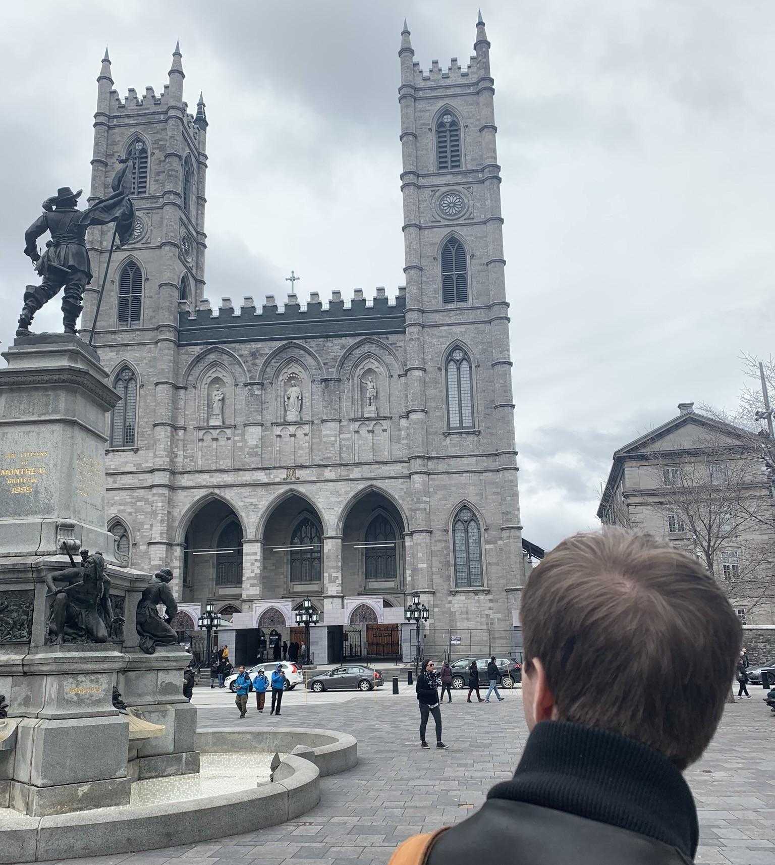 Notre-Dame Basilica of Montreal.