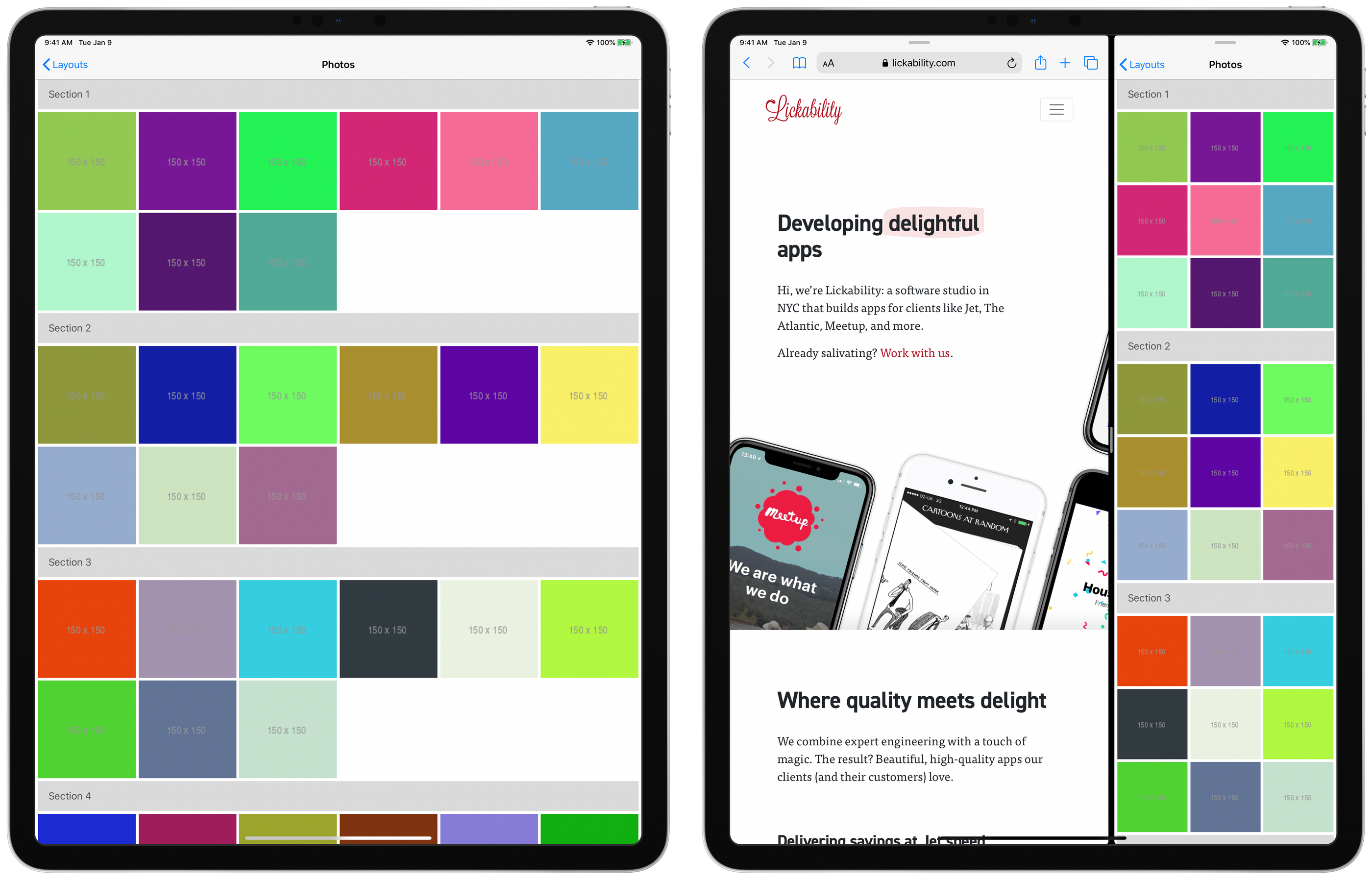 Getting Started with UI Collection View Compositional Layout – Lickability