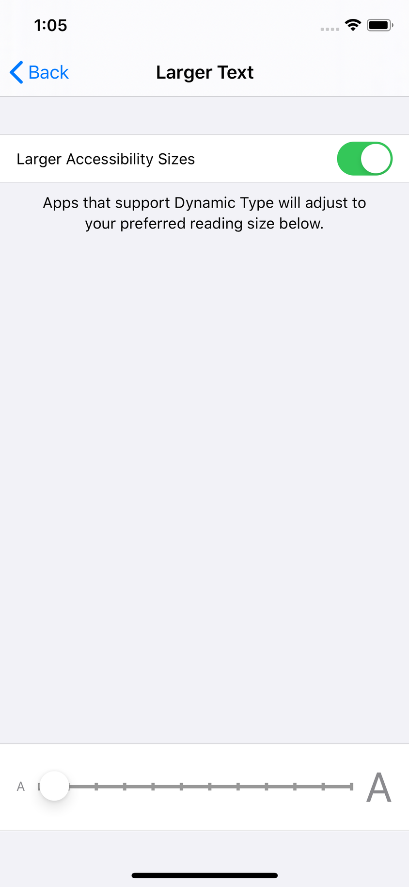 Dynamic Type Size Android Dynamic Type & In-App Font Scaling – Lickability