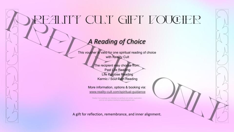 GIFT VOUCHERS and GIFT CARDS