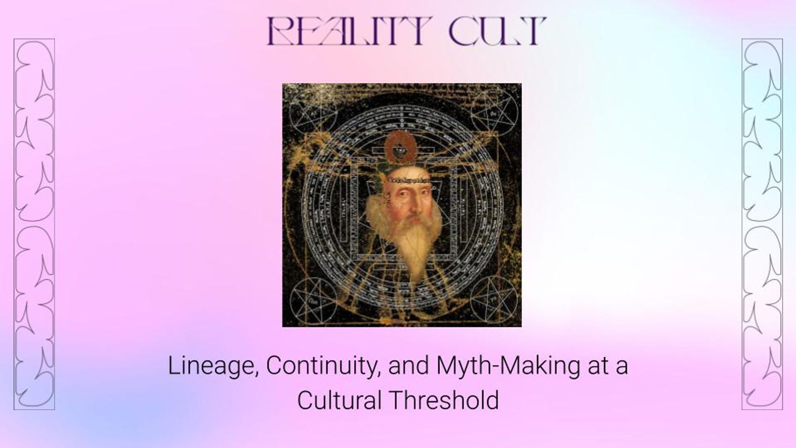 Lineage, Continuity, and Myth-Making at a Cultural Threshold presentation – Vision Lab