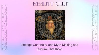 Lineage, Continuity, and Myth-Making at a Cultural Threshold presentation – Vision Lab