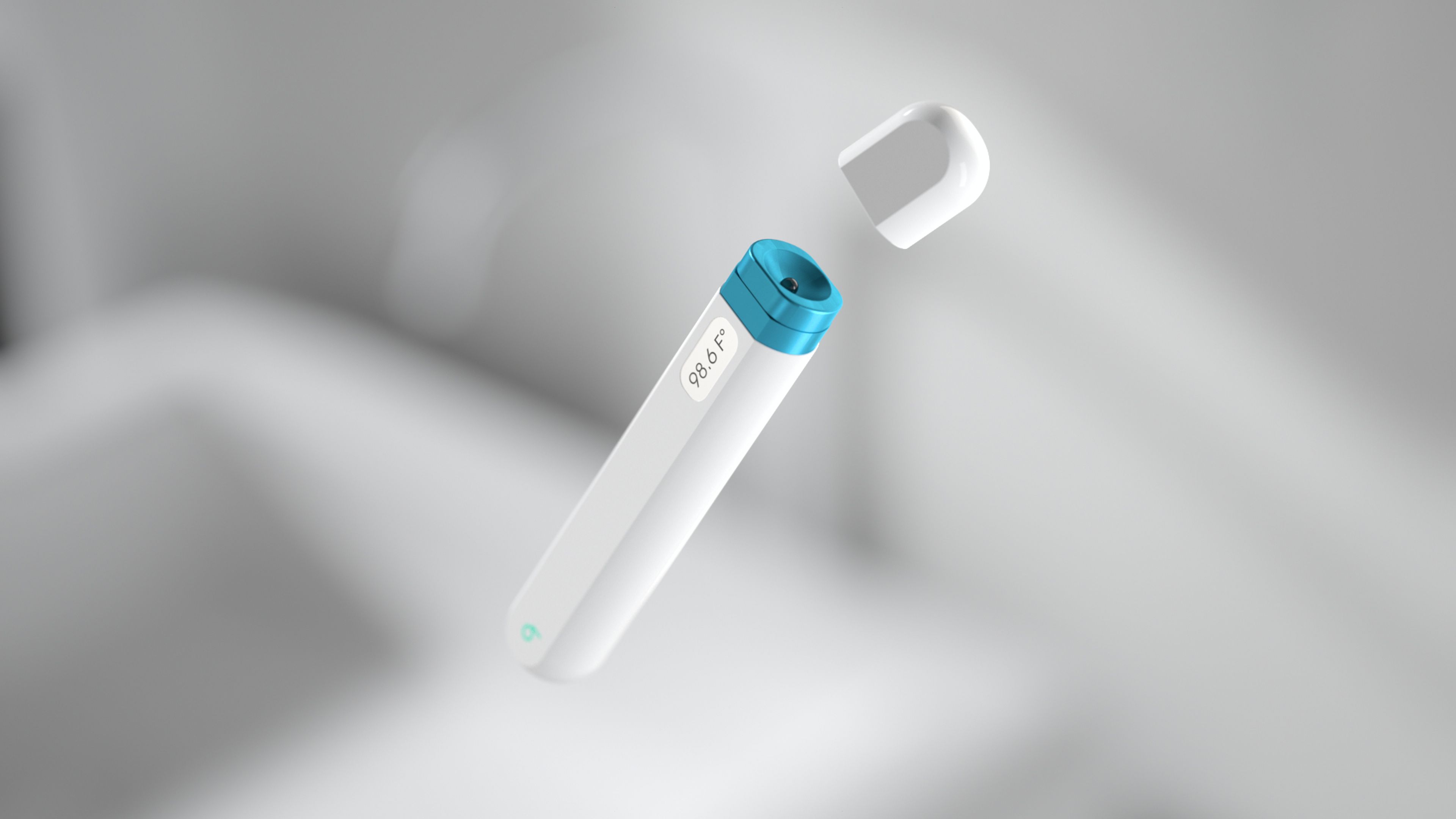 Smart thermometer medical device