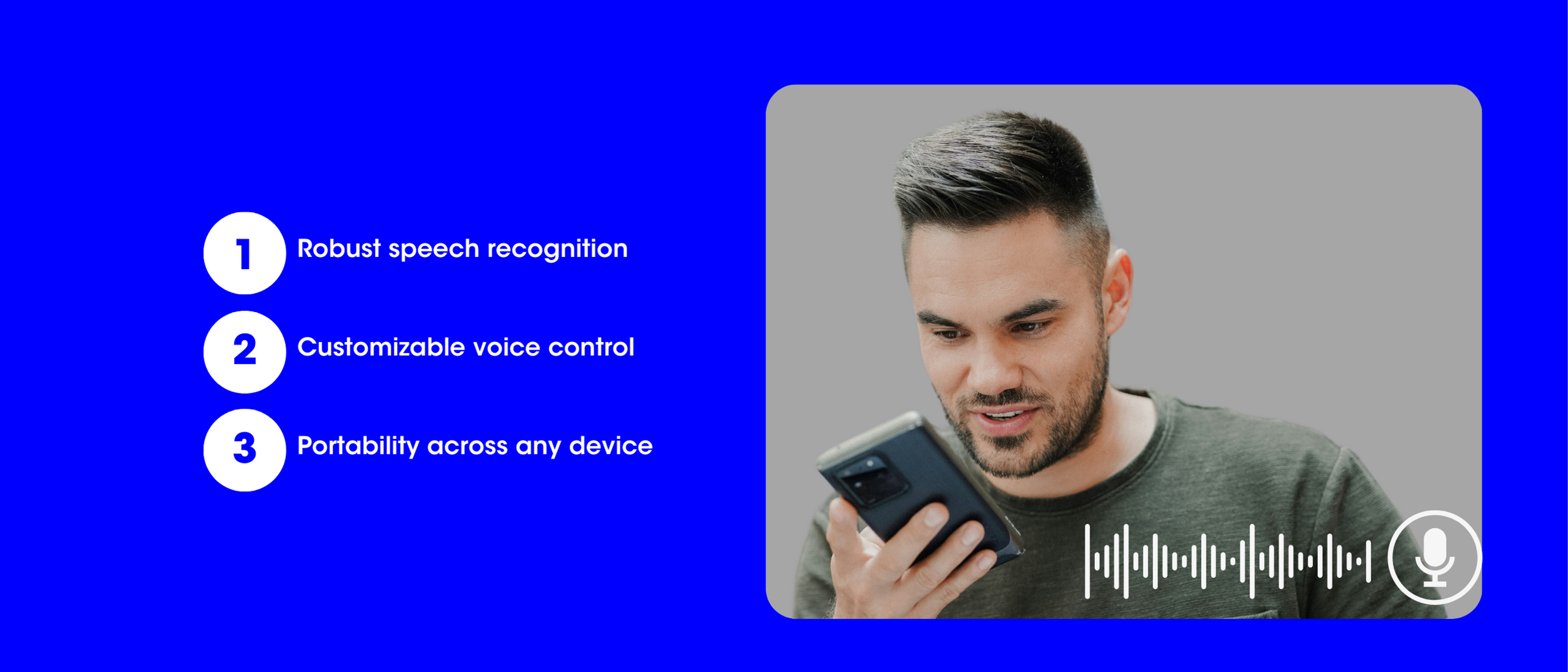 Speech recognition & voice control algorithm