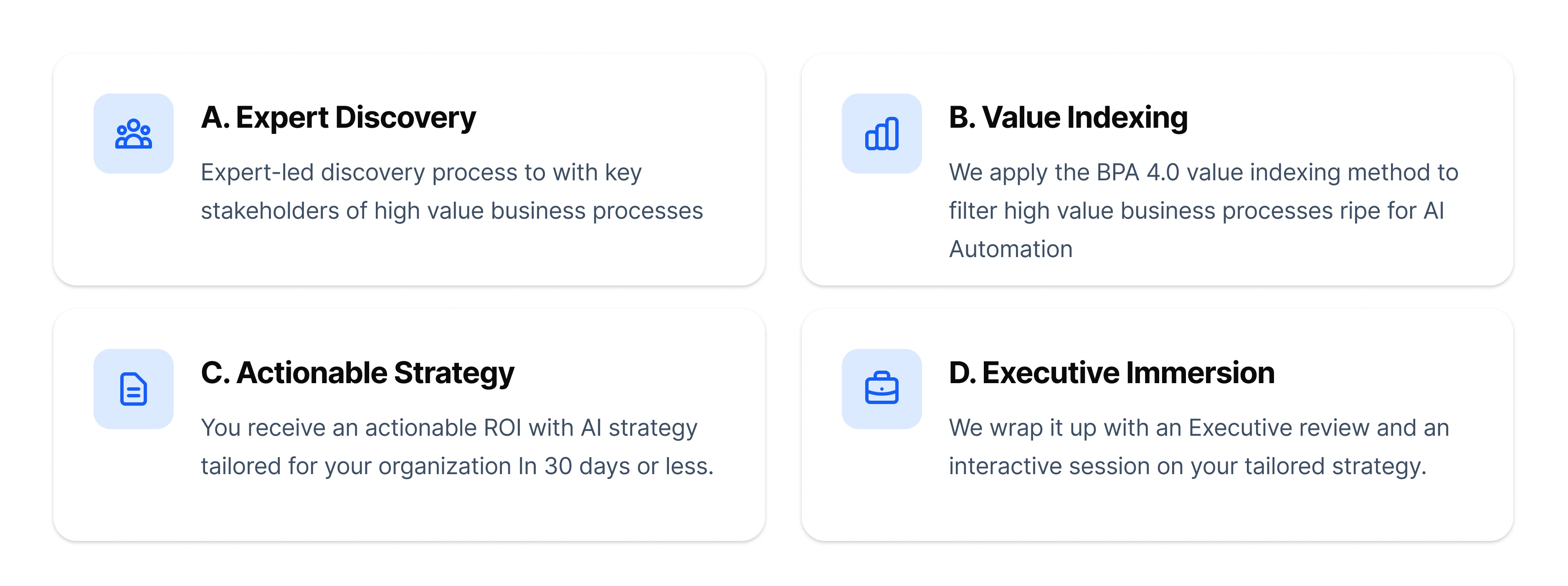 BPA 4.0 - The Solution - Value Finder