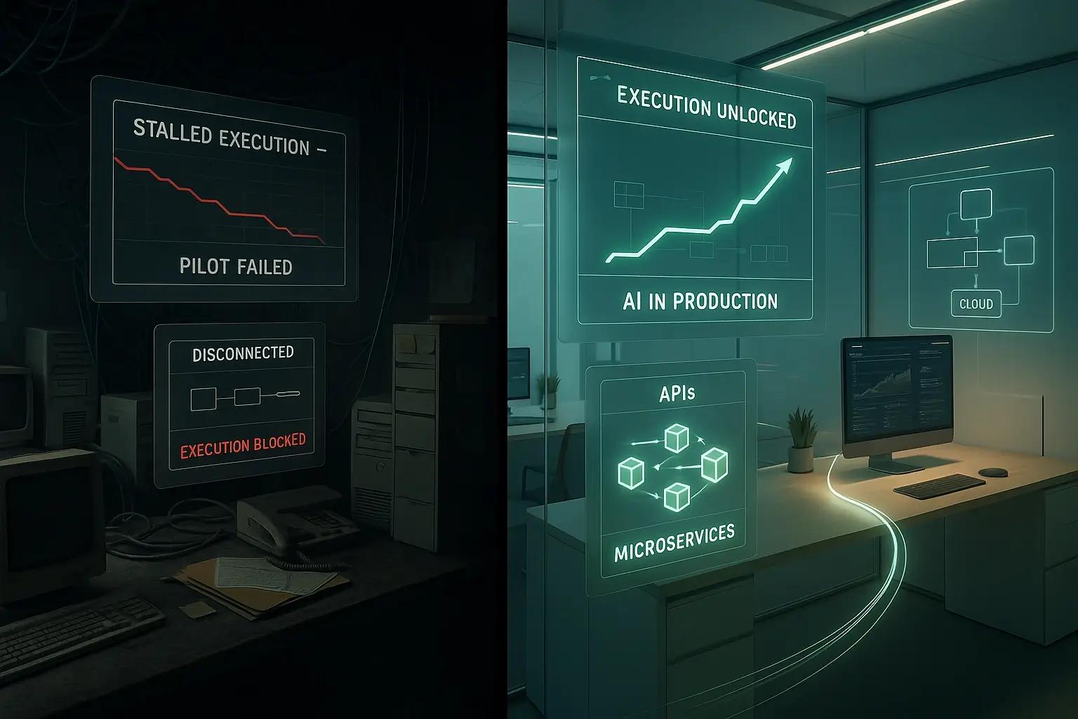 Making Agentic AI Work in Legacy Enterprises—Without Rebuilding Everything