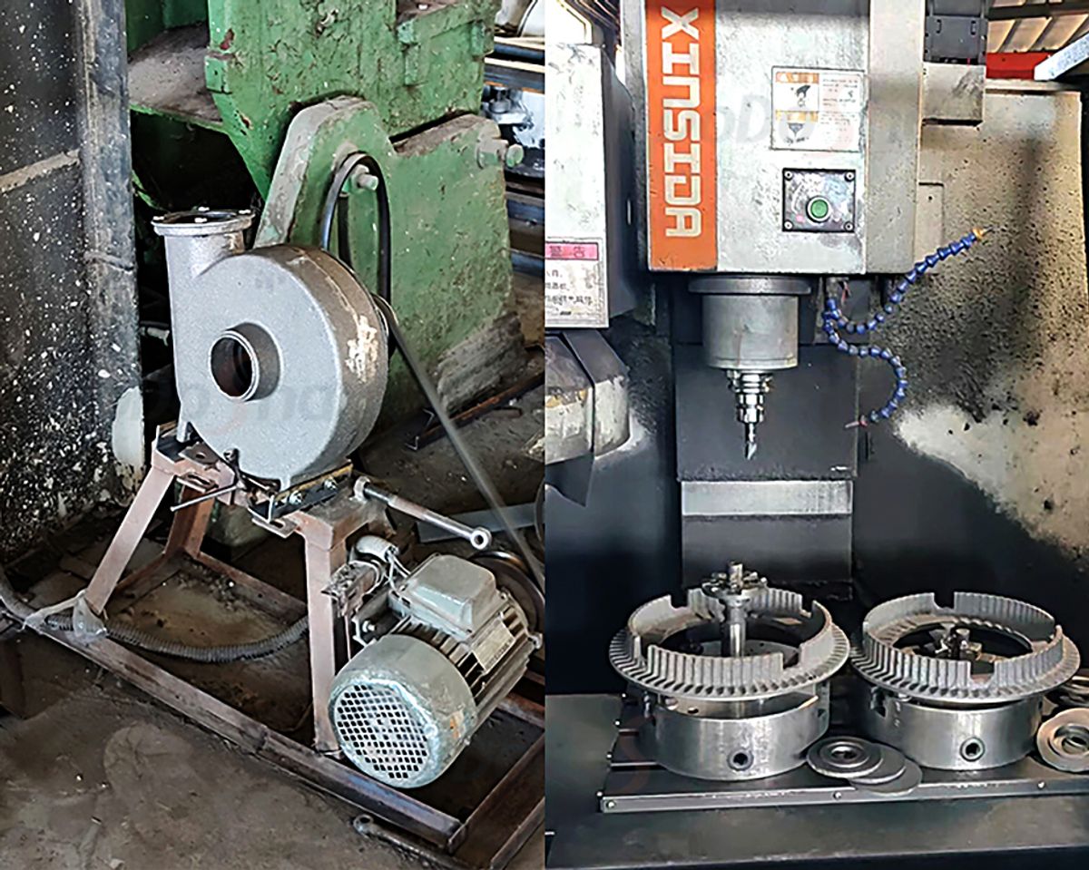 DoDoShark/Cast Iron Tooth-Claw Grinder/Super Durability